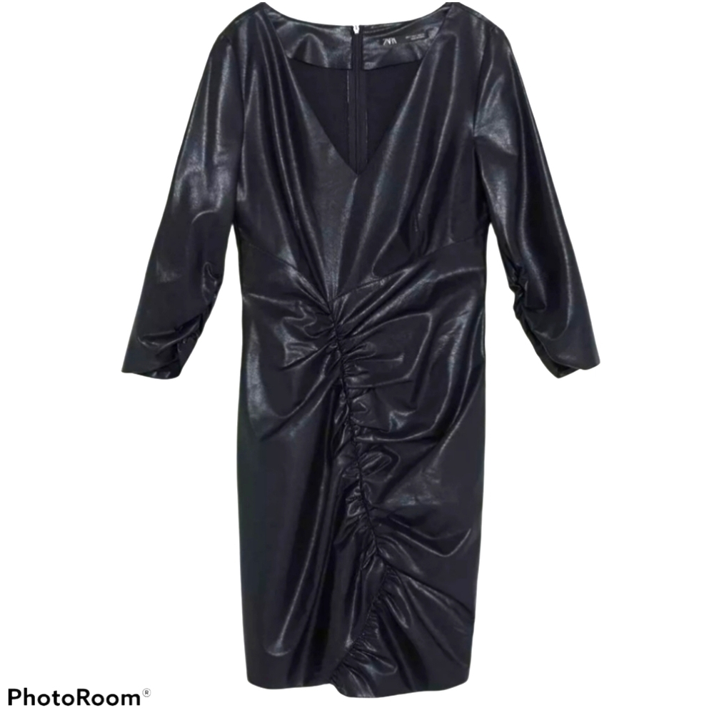 ZARA Leather Dress - street wear